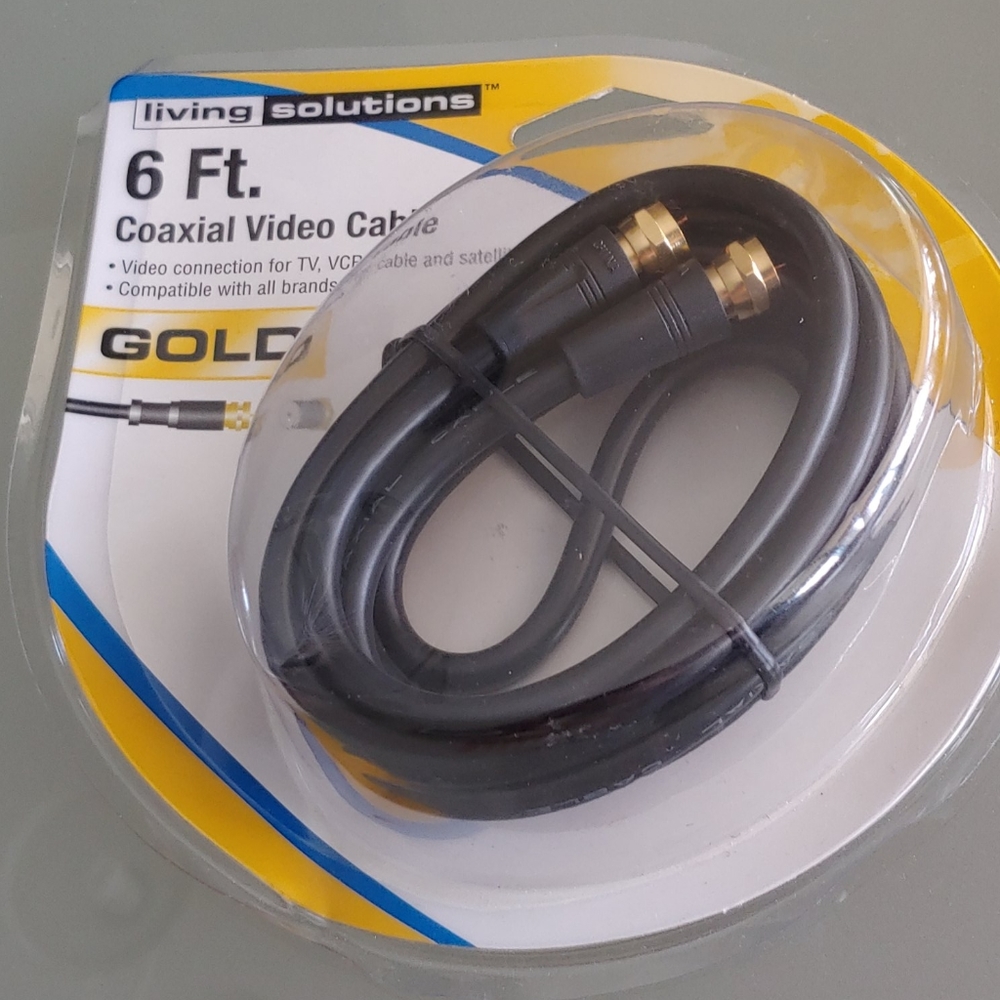 Coaxial video cable connection